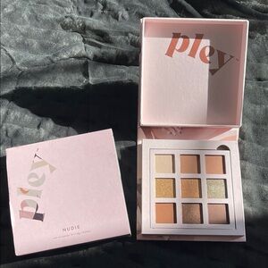 Pley Beauty Eyeshadow Palette, “NUDIE”. 9 colors. New in box.